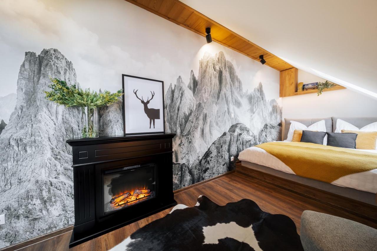 Cozy Mountain Attic Apartment In High Tatras Vel'ka Lomnica Esterno foto