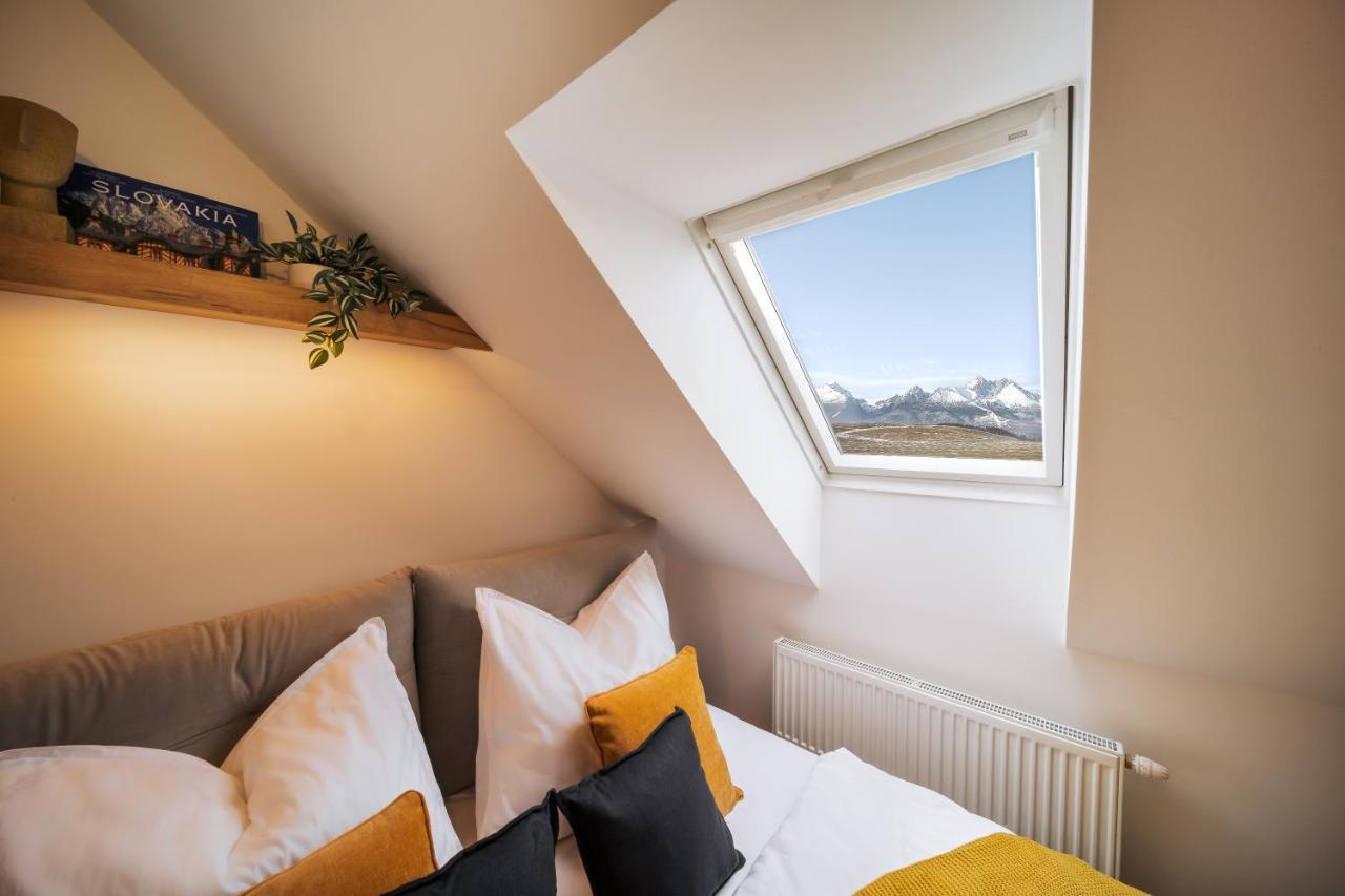 Cozy Mountain Attic Apartment In High Tatras Vel'ka Lomnica Esterno foto