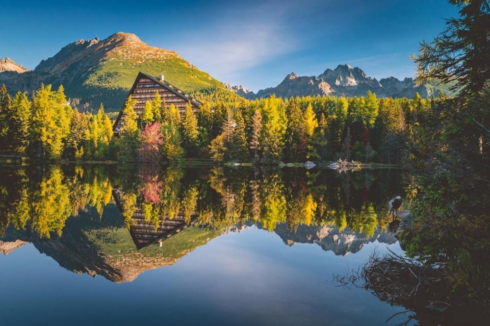 Cozy Mountain Attic Apartment In High Tatras Vel'ka Lomnica Esterno foto